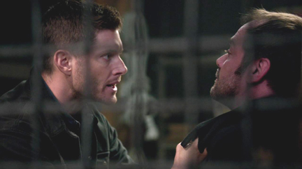 Crowley always knows how to piss Dean off. Crowley always knows how to piss Dean off.